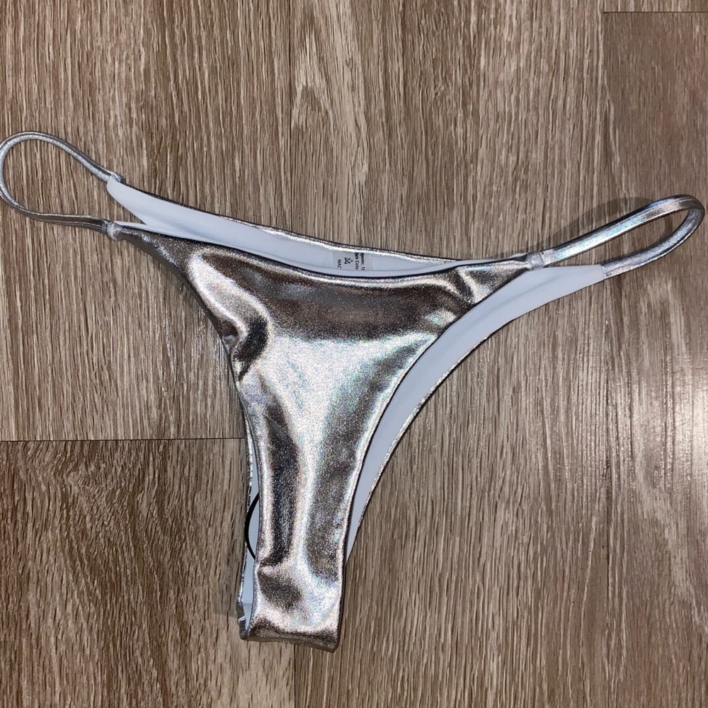 Brand New Shein Metallic Swimsuit Bottoms